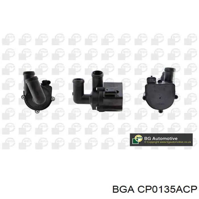 CP0135ACP BGA Bomba de água (bomba) de esfriamento, adicional elétrica