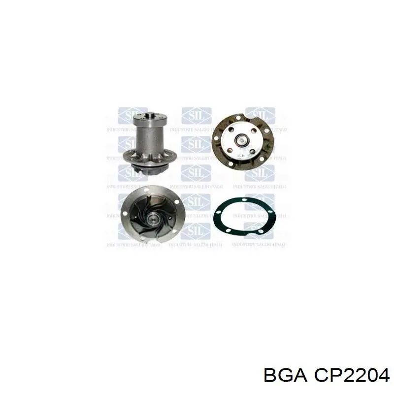 Bomba de água (bomba) de esfriamento CP2204 BGA