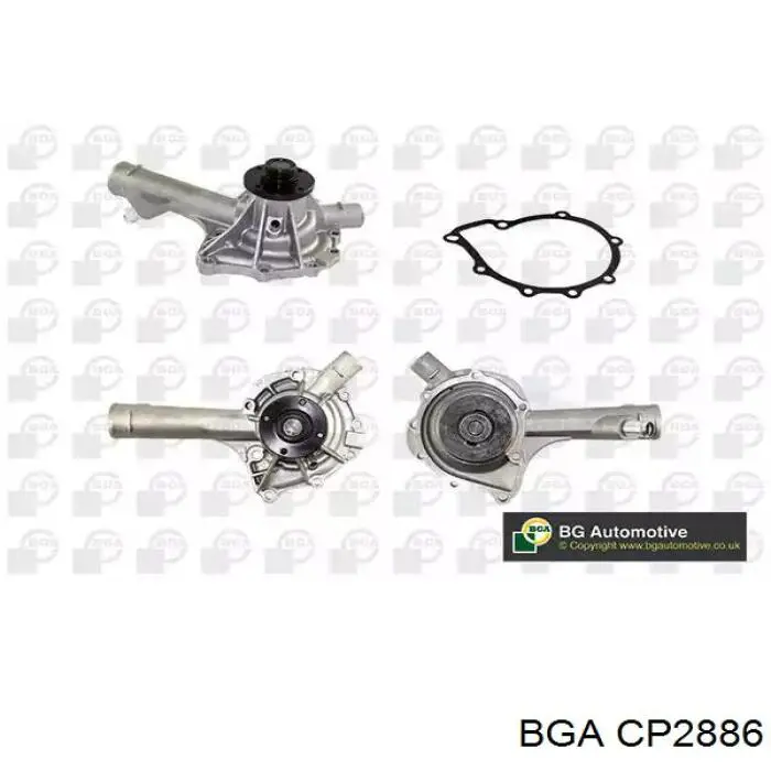 Bomba de água (bomba) de esfriamento BGA CP2886 preço, a partir de 116,54 USD