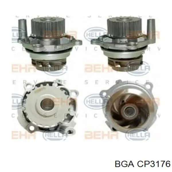 Bomba de água (bomba) de esfriamento BGA CP3176 preço, a partir de 29,61 USD