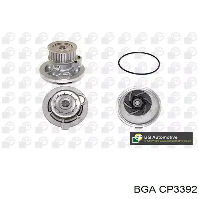 Bomba de água (bomba) de esfriamento BGA CP3392 preço, a partir de 42,33 USD