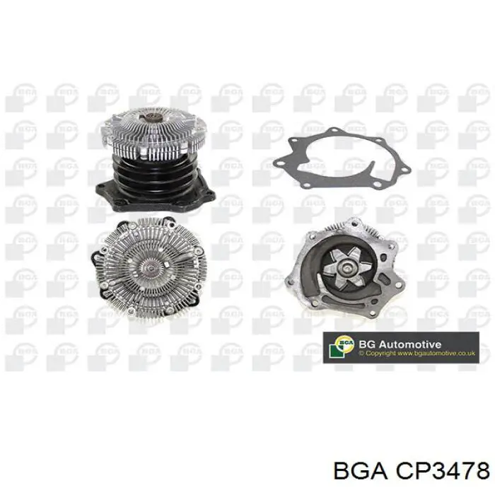 Compre CP3478 BGA Bomba de água (bomba) de esfriamento