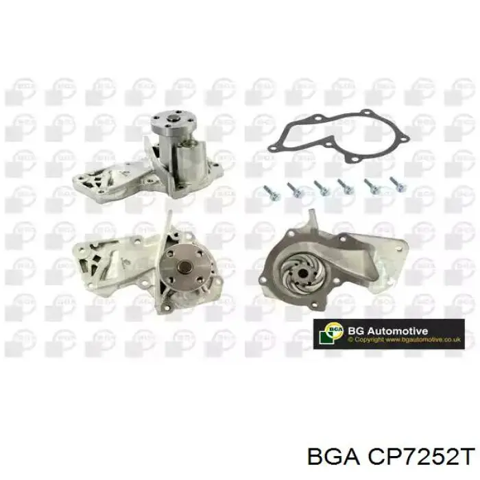 Bomba de água (bomba) de esfriamento BGA CP7252T preço, a partir de 46,08 USD