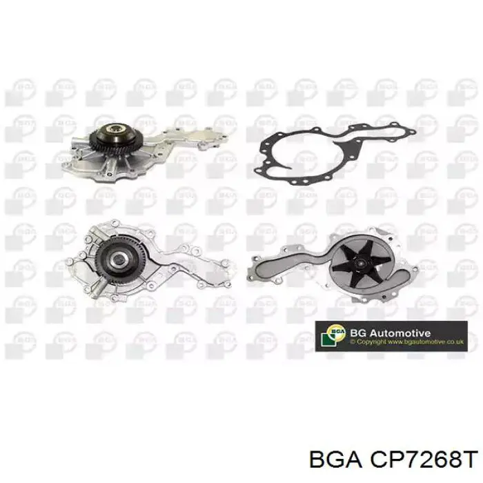 Bomba de água (bomba) de esfriamento BGA CP7268T preço, a partir de 117,28 USD
