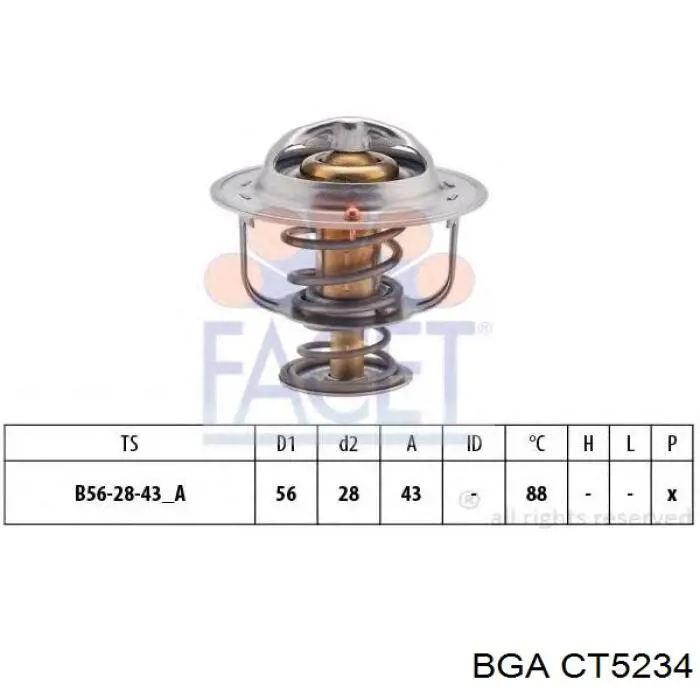 Compre CT5234 BGA Termostato
