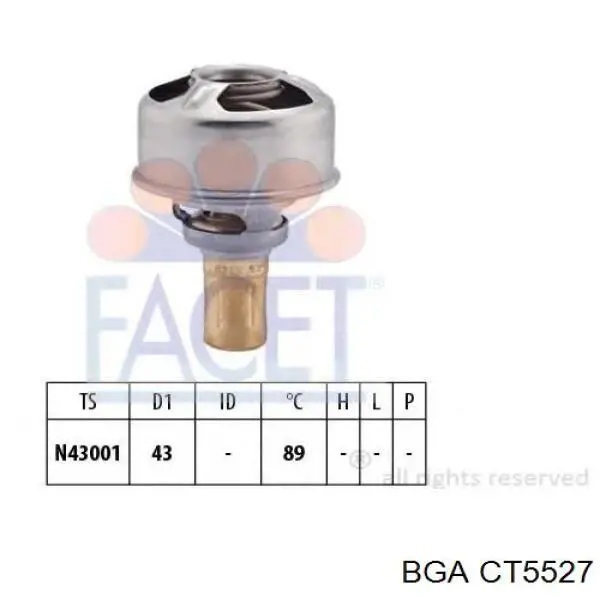 Compre CT5527 BGA Termostato