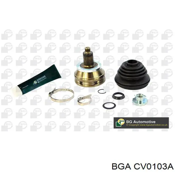 Junta homocinética externa dianteira BGA CV0103A preço, a partir de 27,93 USD