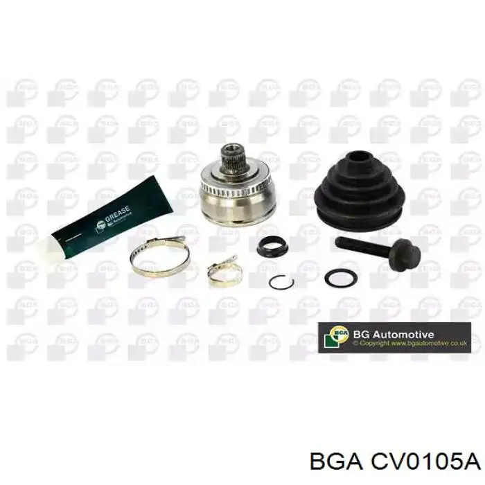 CV0105A BGA Junta homocinética externa dianteira