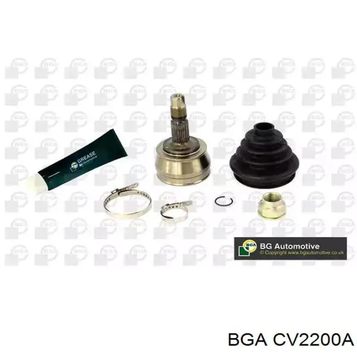 CV2200A BGA Junta homocinética externa dianteira