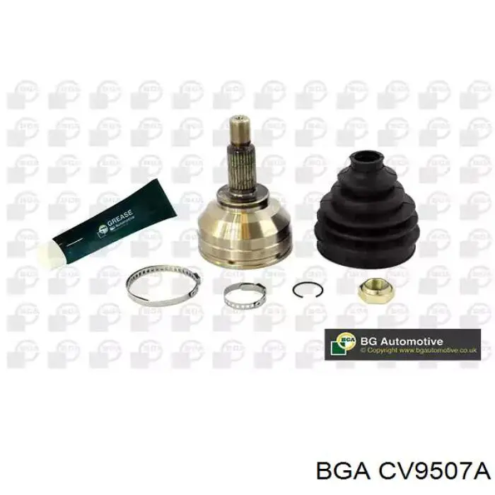 CV9507A BGA Junta homocinética externa dianteira