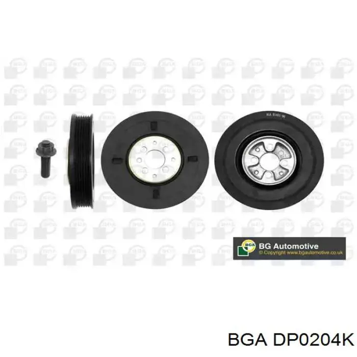 Polia de cambota BGA DP0204K preço, a partir de 51,21 USD