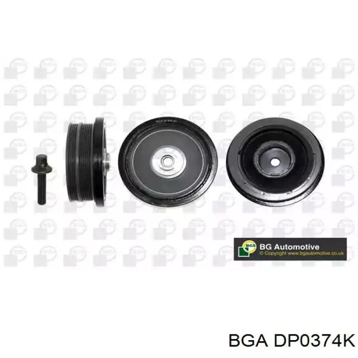 DP0374K BGA Polia de cambota