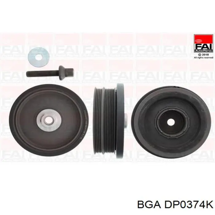 Polia de cambota BGA DP0374K preço, a partir de 137,82 USD