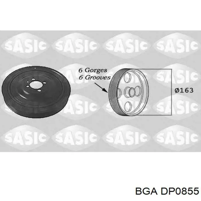 Compre DP0855 BGA Polia de cambota