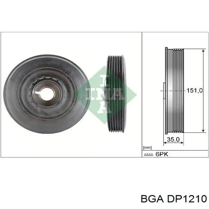 Polia de cambota BGA DP1210 preço, a partir de 68,73 USD