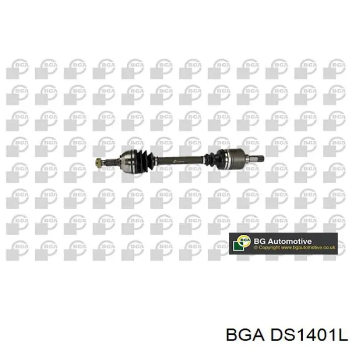 Semieixo (acionador) dianteiro esquerdo BGA DS1401L preço, a partir de 104,71 USD