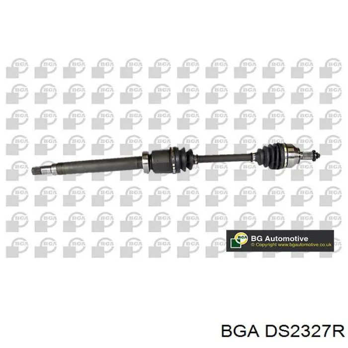 Semieixo (acionador) dianteiro direito BGA DS2327R preço, a partir de 61,16 USD