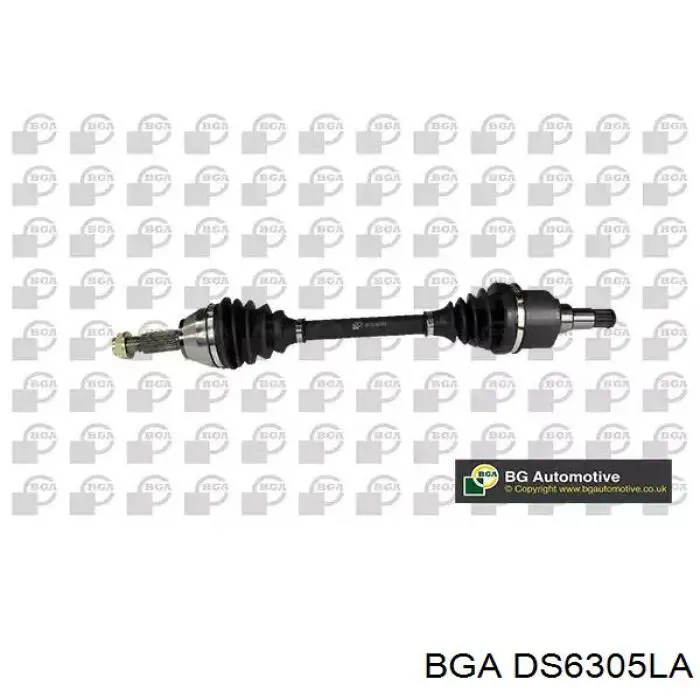 Semieixo (acionador) dianteiro esquerdo BGA DS6305LA preço, a partir de 121,89 USD