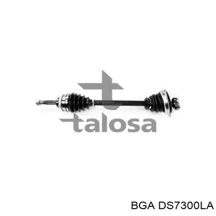 Semieixo (acionador) dianteiro esquerdo BGA DS7300LA preço, a partir de 97,54 USD
