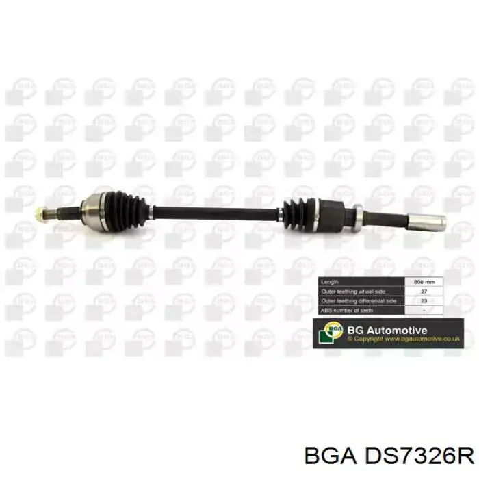 8200232883 Renault (RVI) Semieixo (acionador) dianteiro direito