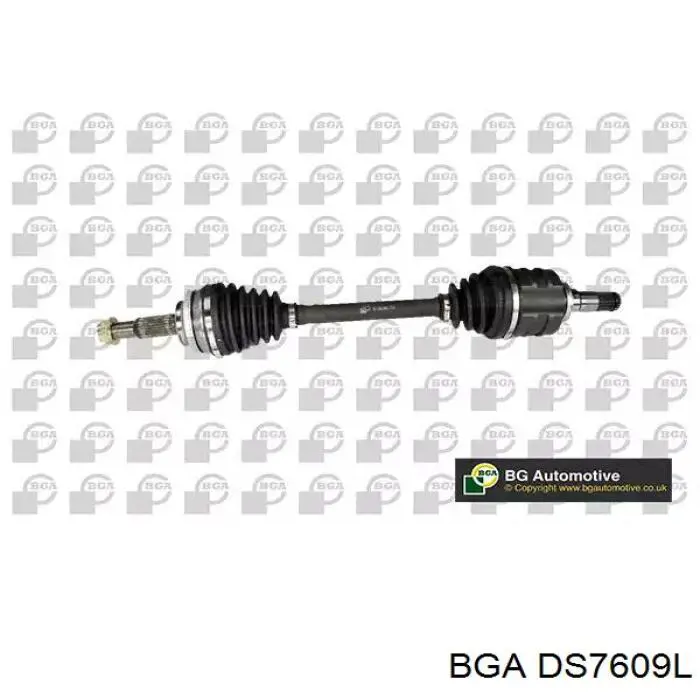 DS7609L BGA Semieixo (acionador) dianteiro esquerdo