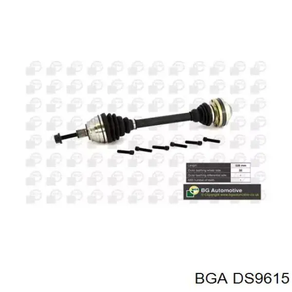 Compre DS9615 BGA Semieixo (acionador) dianteiro