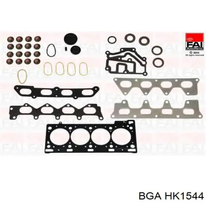 HK1544 BGA Kit superior de vedantes de motor