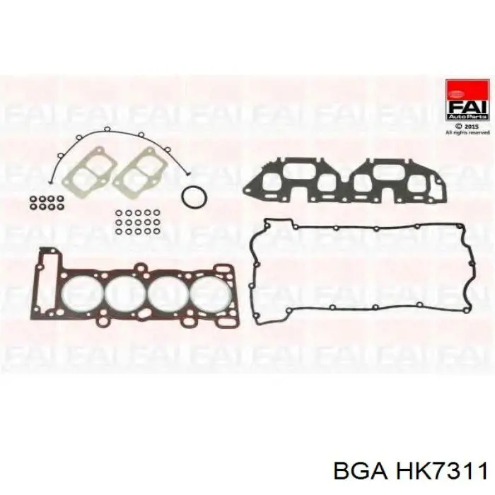 Kit superior de vedantes de motor BGA HK7311 preço, a partir de 71,82 USD