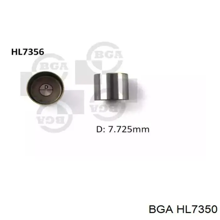 Compensador hidrâulico (empurrador hidrâulico), empurrador de válvulas BGA HL7350 preço, a partir de 12,38 USD