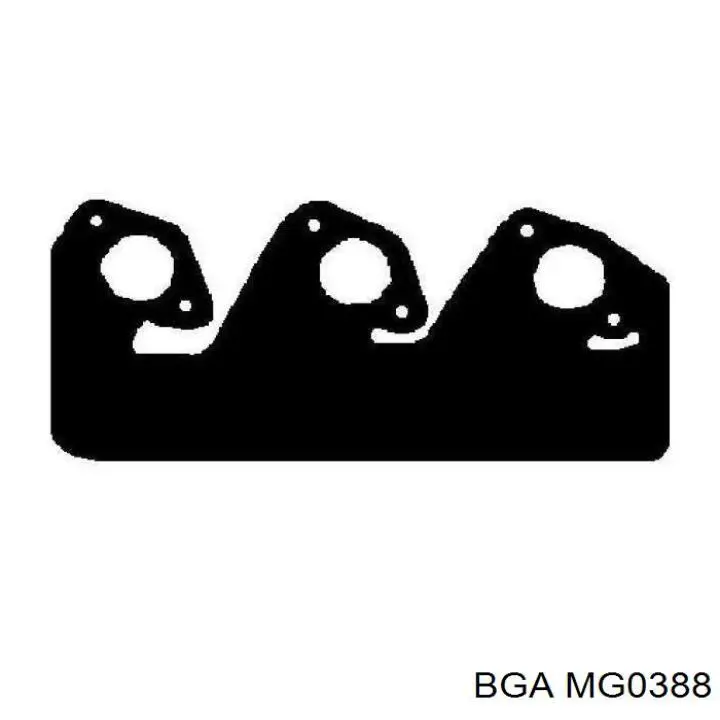 Vedante de tubo coletor de escape BGA MG0388 preço, a partir de 20,00 USD