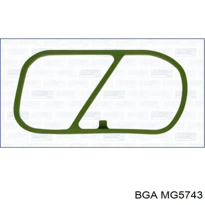 Vedante de tubo coletor de admissão MG5743 BGA