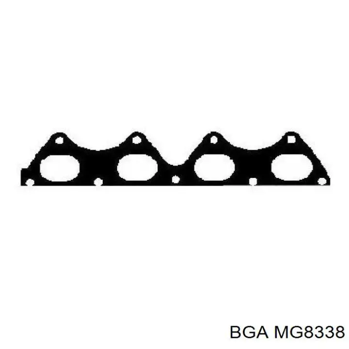 Vedante de tubo coletor de escape BGA MG8338 preço, a partir de 8,93 USD