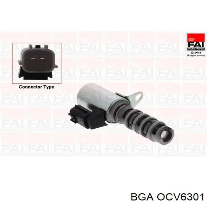 Válvula eletromagnética esquerda de posição (de fases) da árvore distribuidora BGA OCV6301 preço, a partir de 34,79 USD