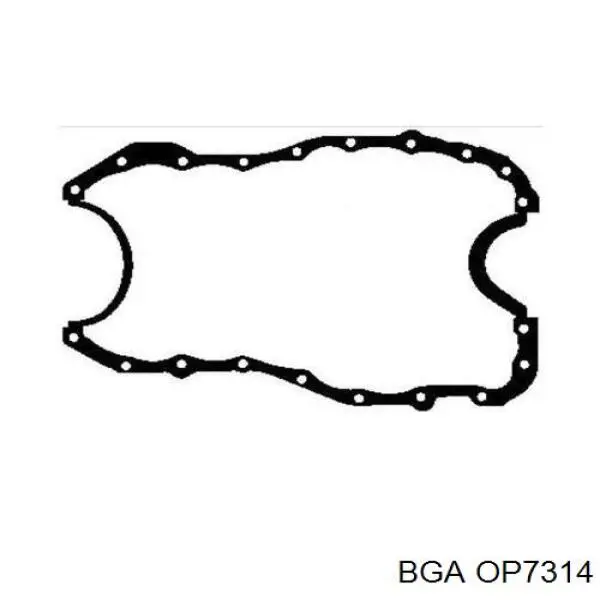 Vedante de panela de cárter do motor BGA OP7314 preço, a partir de 27,02 USD