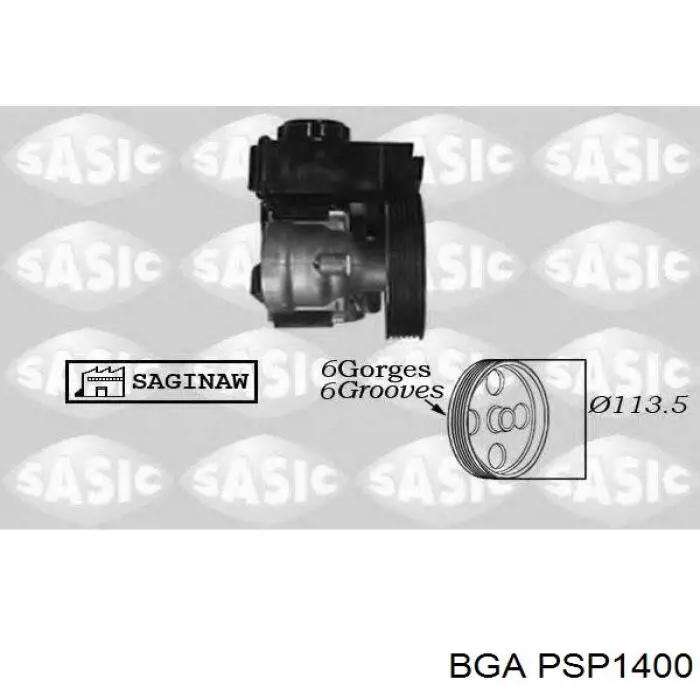 Bomba da Direção hidrâulica assistida BGA PSP1400 preço, a partir de 103,27 USD