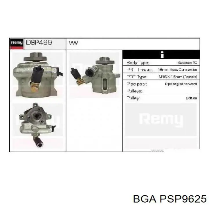Compre PSP9625 BGA Bomba da Direção hidrâulica assistida
