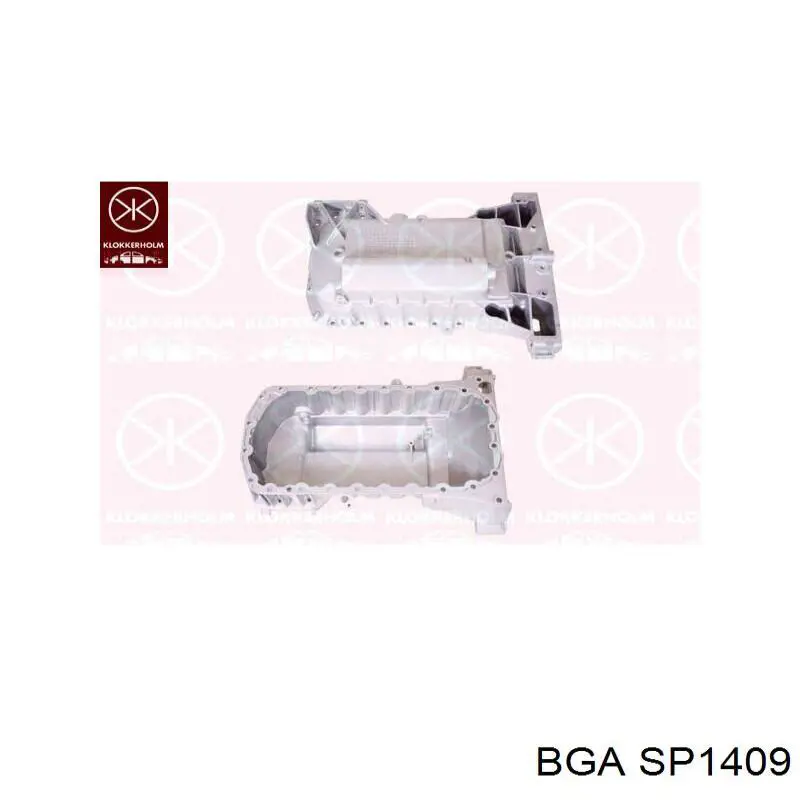 SP1409 BGA Panela de óleo de cárter do motor
