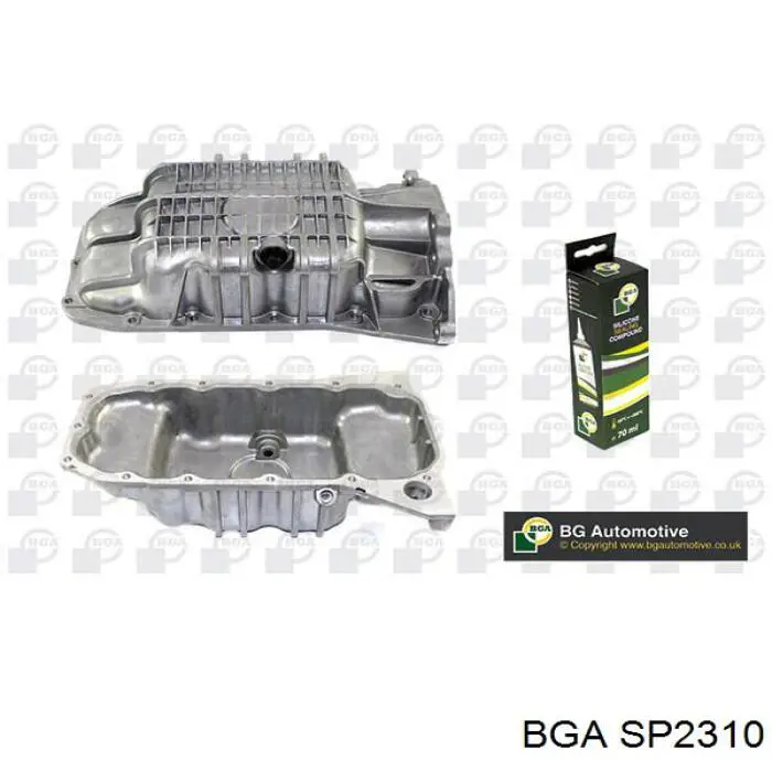 SP2310 BGA Panela de óleo de cárter do motor