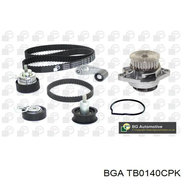 TB0140CPK BGA Correia do mecanismo de distribuição de gás, kit