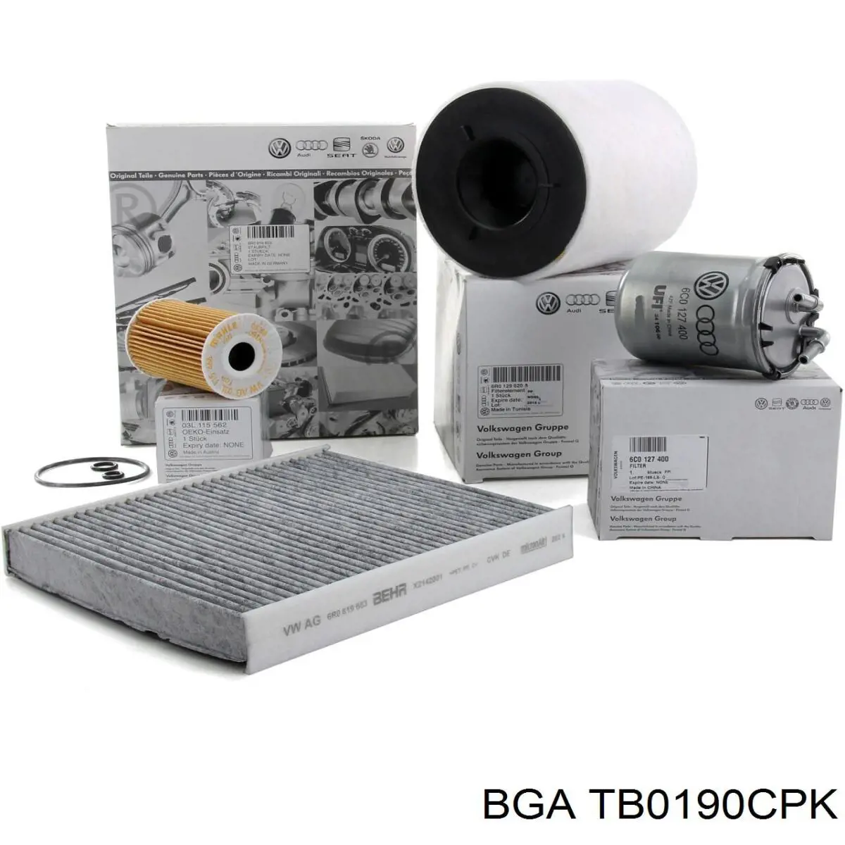 Correia do mecanismo de distribuição de gás, kit TB0190CPK BGA