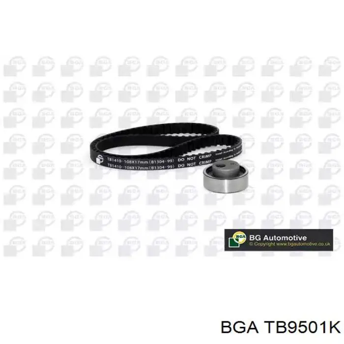 TB9501K BGA Correia do mecanismo de distribuição de gás, kit