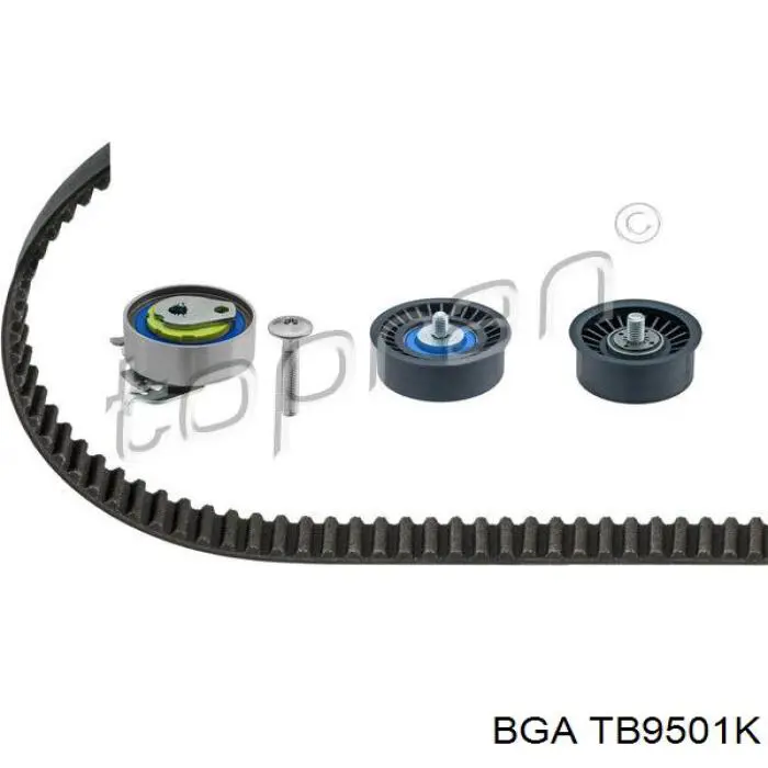 Compre TB9501K BGA Correia do mecanismo de distribuição de gás, kit