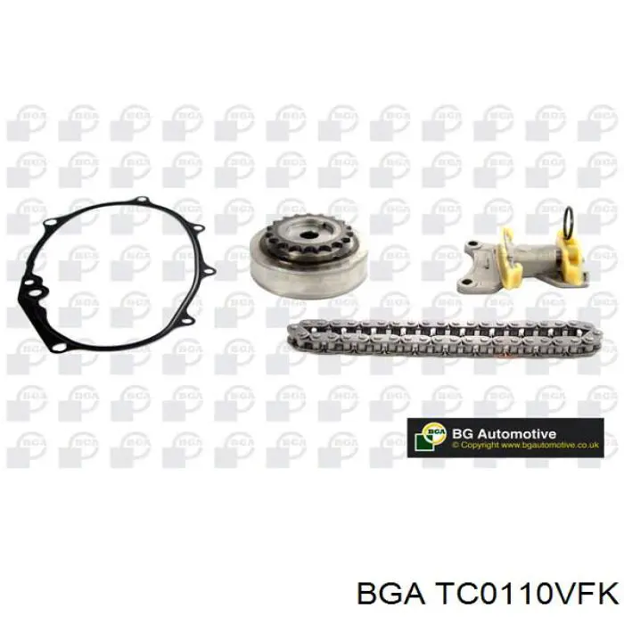 Cadeia do mecanismo de distribuição de gás, kit Dolz SKCA005V