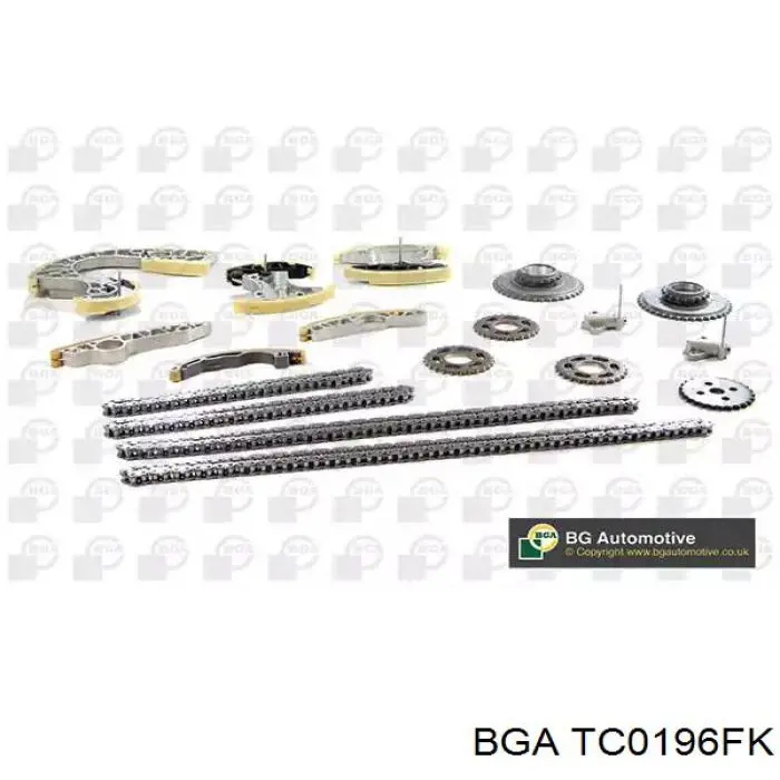 TC0196FK BGA Cadeia do mecanismo de distribuição de gás, kit