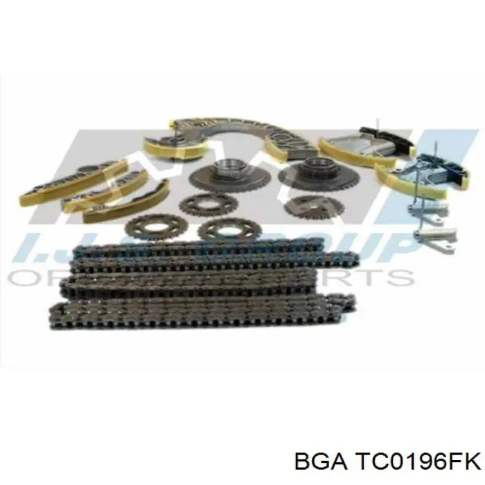 Cadeia do mecanismo de distribuição de gás, kit BGA TC0196FK preço, a partir de 596,96 USD