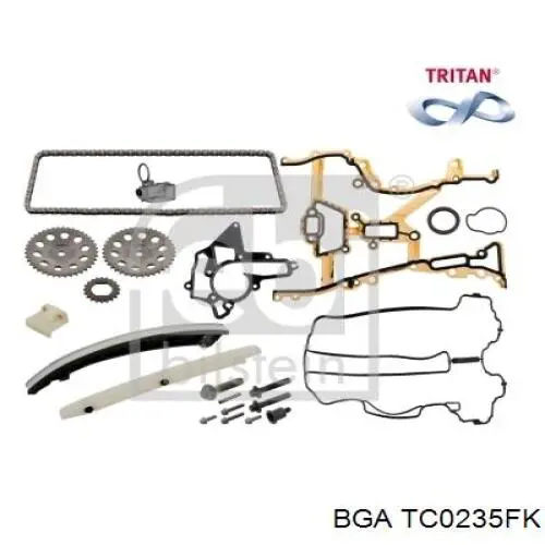 Compre TC0235FK BGA Cadeia do mecanismo de distribuição de gás, kit