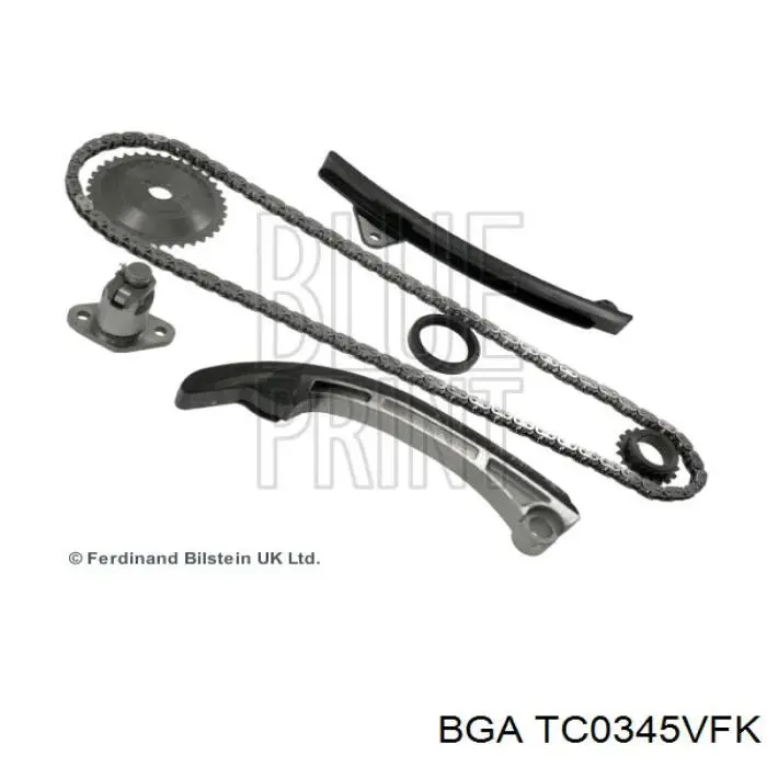 TC0345VFK BGA Cadeia do mecanismo de distribuição de gás, kit