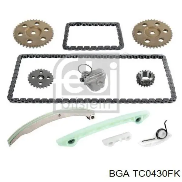 Cadeia superior do mecanismo de distribuição de gás, kit BGA TC0430FK preço, a partir de 215,43 USD