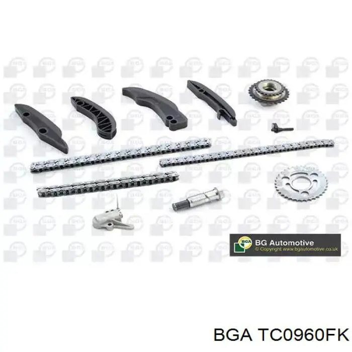 TC0960FK BGA Cadeia do mecanismo de distribuição de gás, kit