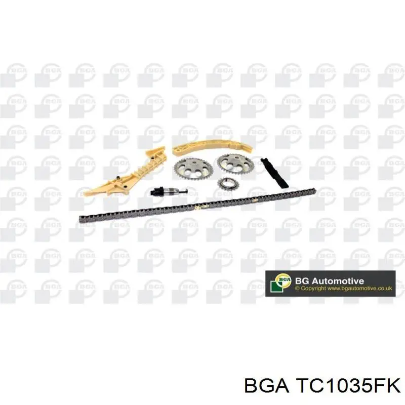 Compre TC1035FK BGA Cadeia do mecanismo de distribuição de gás, kit